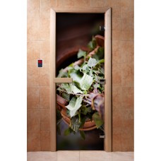 Дверь стеклянная DoorWood Фотопечать 190х70 арт. А008