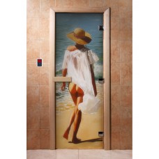Дверь стеклянная DoorWood Фотопечать 190х70 арт. А013