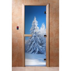 Дверь стеклянная DoorWood Фотопечать 190х70 арт. А079