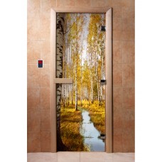 Дверь стеклянная DoorWood Фотопечать 190х70 арт. А082